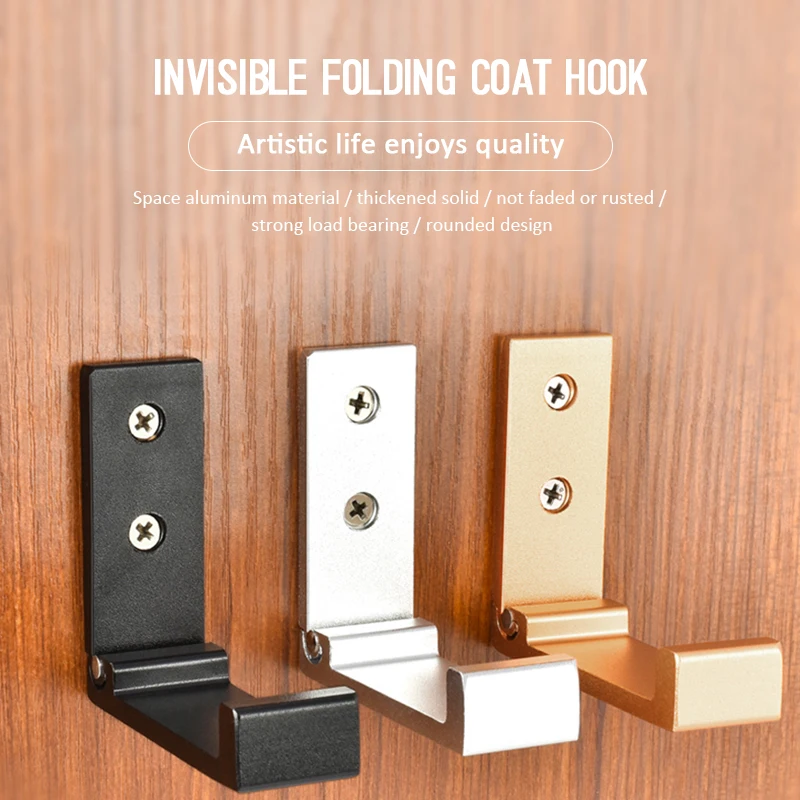 

Headphones Stand Holder Aluminum Alloy Foldable Wall Hanger Hook Universal Space Saving Headset Earphone Hangers for Sony