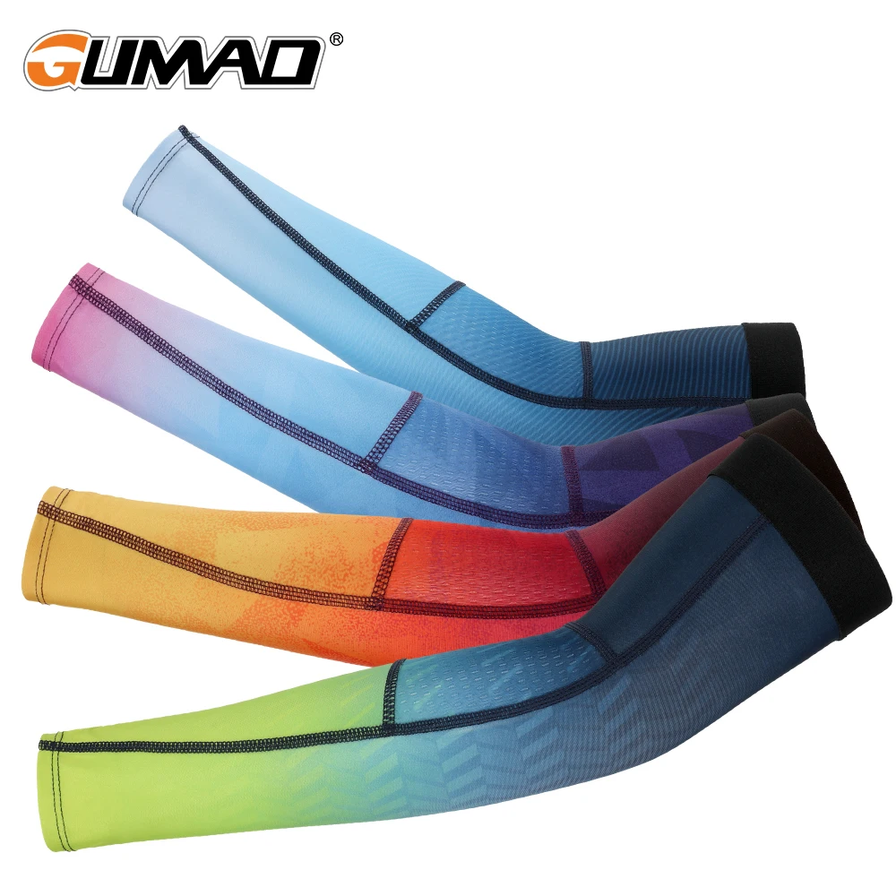 

Breathable Sun Protection Sport Arm Sleeves Cool Running Cycling Volleyball Compression Summer Hand Warmer Cover Cuffs Men Women