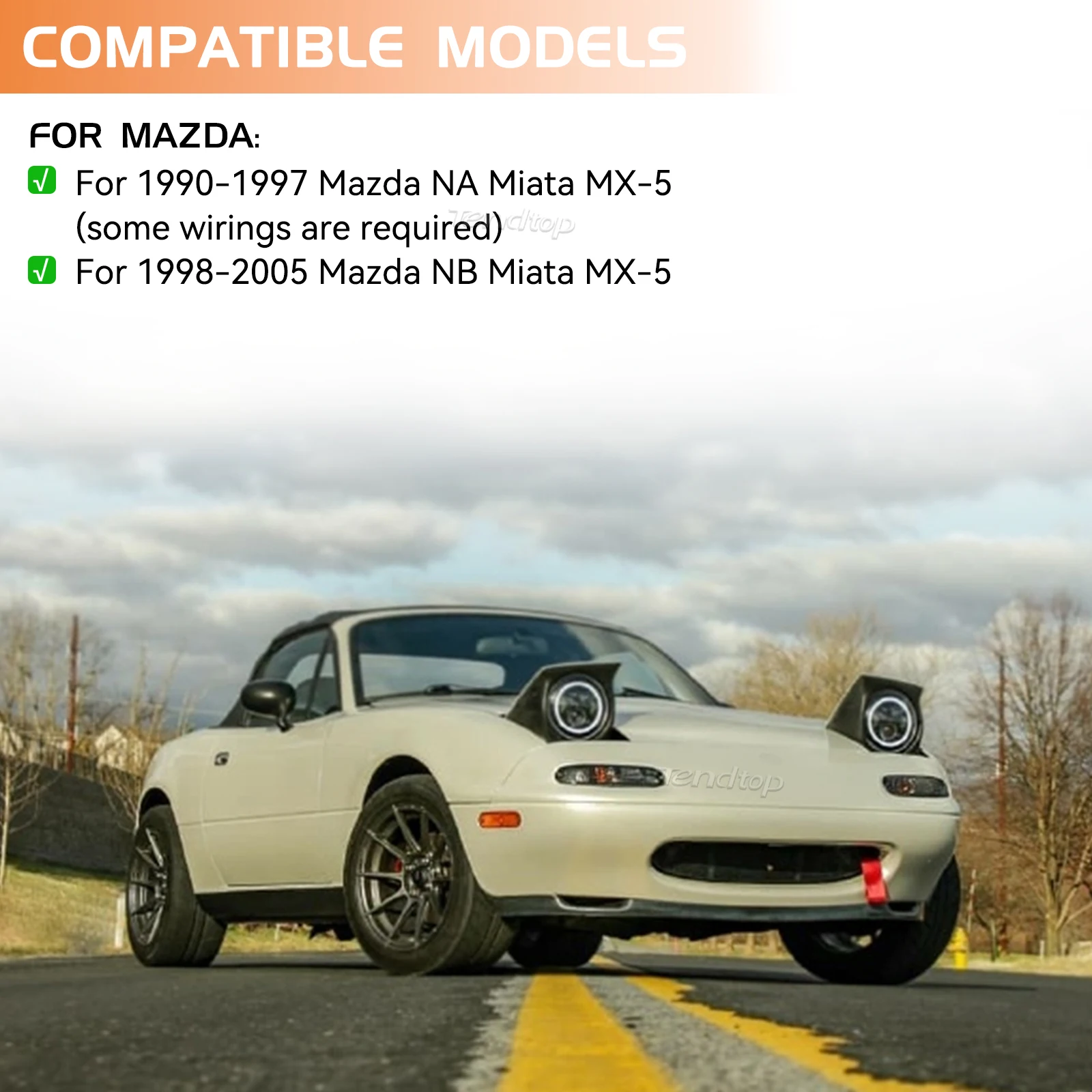 4 шт. дымчатые линзы янтарного цвета передние красные задние светодиодные