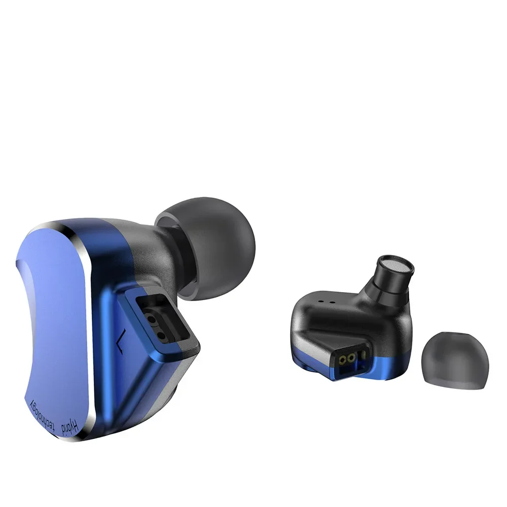 Фото Наушники BQEYZ BQ3 Hi-Fi 3 BA + 2 DD, алюминиевый металл №1