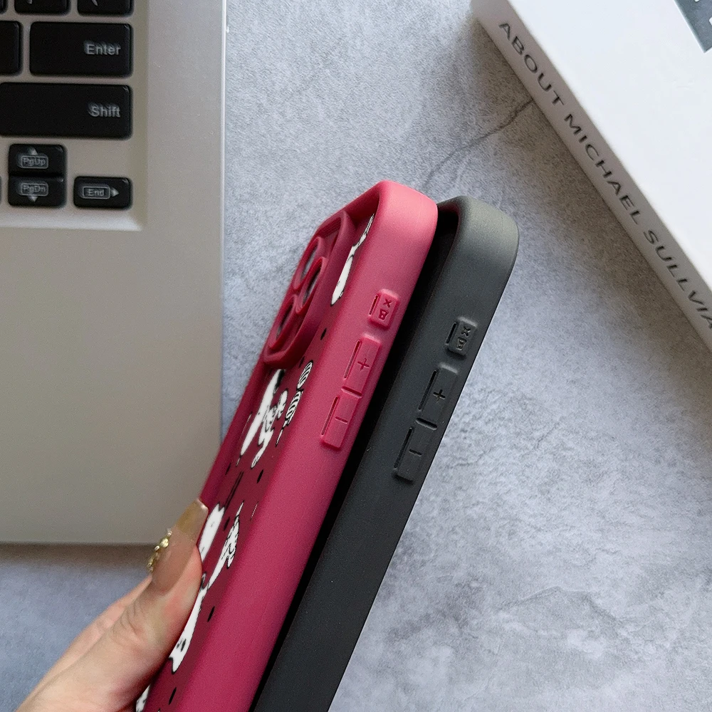 Чехол для телефона Cool Anime Snoopys Xiaomi Redmi 14C 13 13C 12 12C K50 K40 10C 10 9T 9C 9A K30 4G 5G с мягкой задней