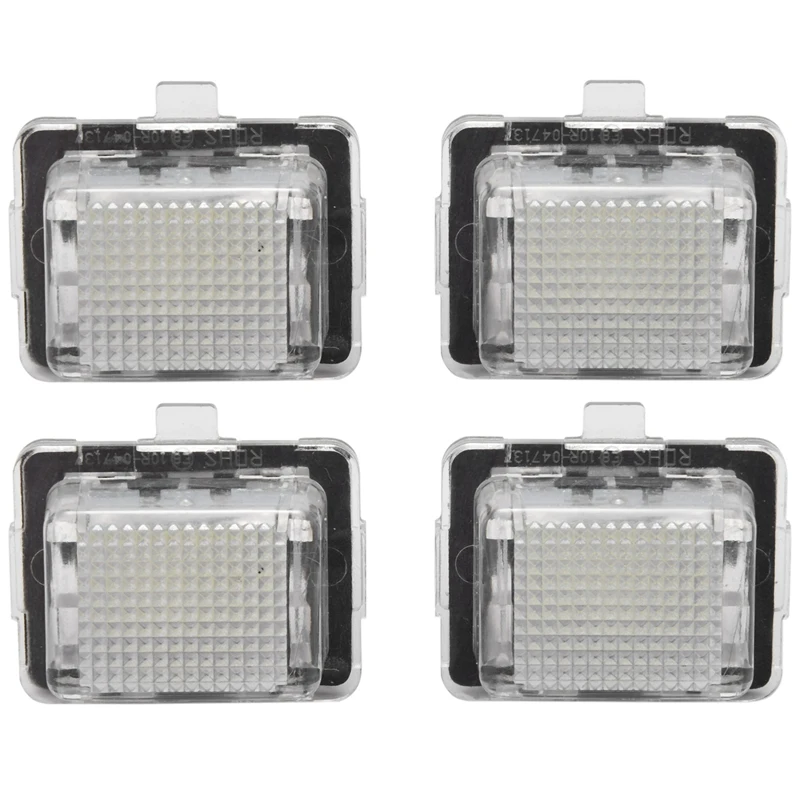 

2X Car 18 Smd LED License Plate Light License Plate Light For Medes Mercedes W204 W221 W212 W216