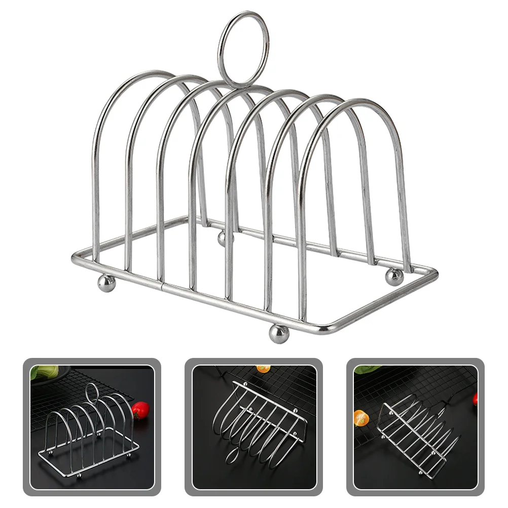 

Metal Bread Rack Bread Rack Daily Use Reusable Bread Rack Home Accessory Iron Plating Household Bread Rack