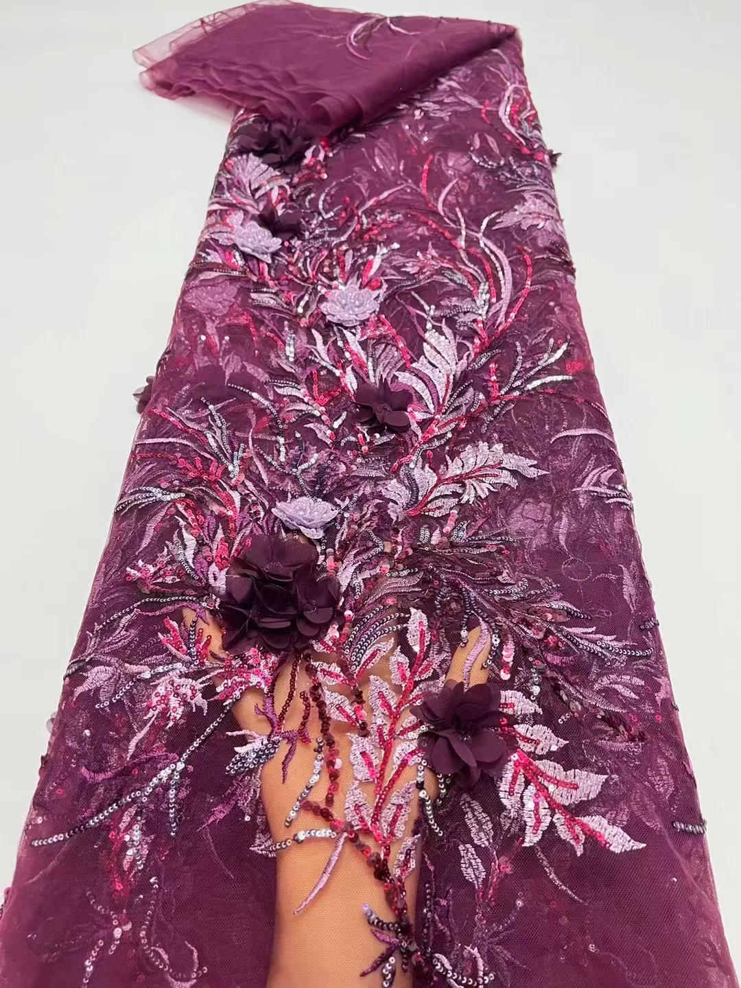 Роскошная африканская кружевная ткань 2024 Высококачественная французская