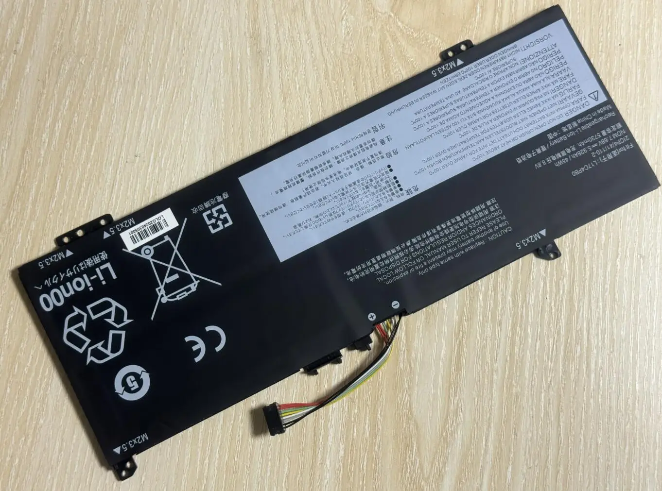 L17C4PB0 Аккумулятор для ноутбука Lenovo Xiaoxin Air 14ARR 14IKBR 15ARR 15IKBR Ideapad 530s-14IKB 530s-15IKB L17M4PB0 45WH