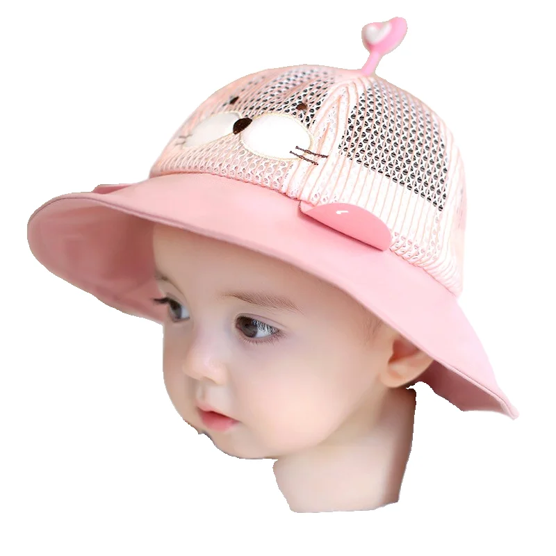 Surrogate Shopping Baby Anti-Droplet Hat Summer Thin Men and Women Child Sun-Proof Bucket Hat Infant Sun Protection Sun Hat