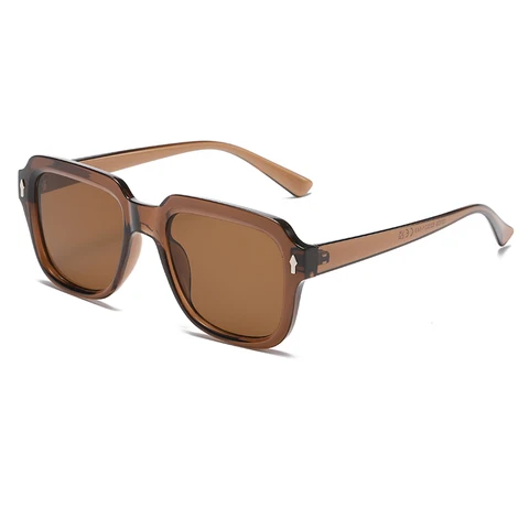2024 новые модные квадратные солнцезащитные очки в оправе Женские Модные Простые солнцезащитные очки с УФ-защитой женские солнцезащитные очки