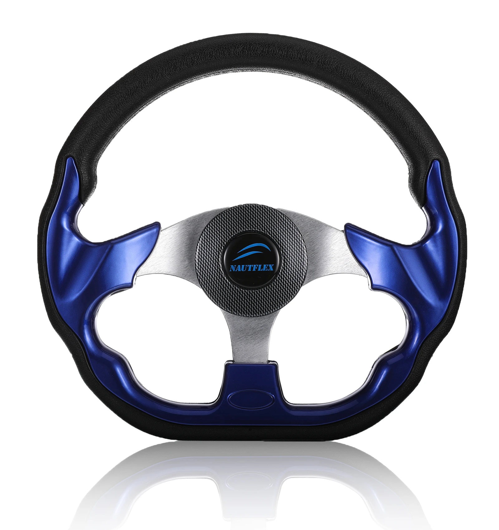 

Boat Steering Wheel Alloy Center Cap Universal Non-directional 3 Spokes Helm Outdoor Fishing Boats Hardware Part Supplies