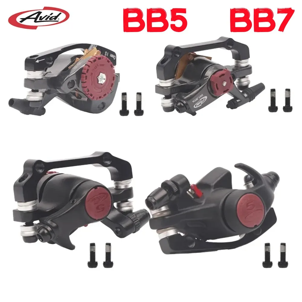 AVID BB5 BB7 MTB Bike Front/Rear Line Pull Caliper Disc Brake Rotors G3 160mm Mountain Bicycle Mechanical Disc Brake Bike Parts