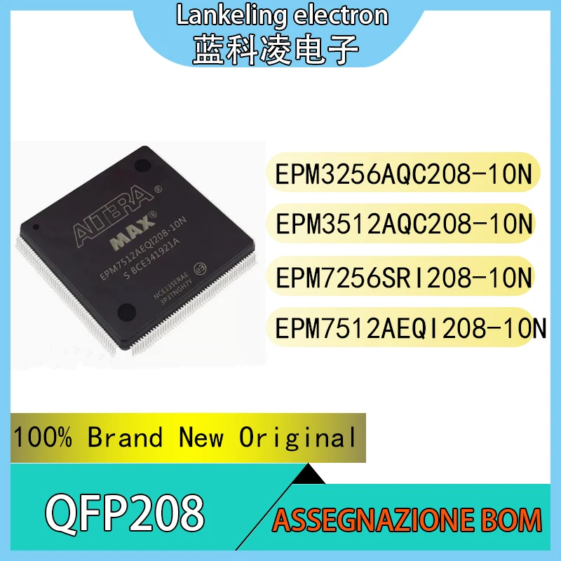 

EPM7512AEQI208-10N EPM7256SRI208-10N EPM3512AQC208-10N EPM3256AQC208-10N 100% Brand New Original Integrated circuit QFP208