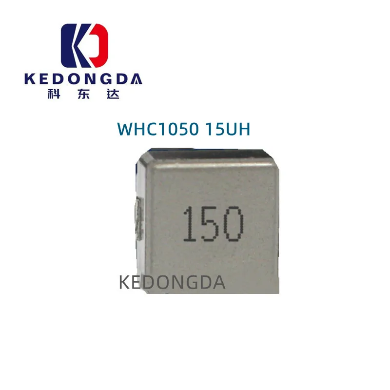 

10PCS WHC1050 15UH silk screen 150 inductance integrated molding high current patch winding inductance 10*10*5