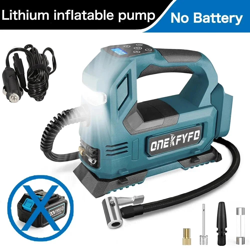 

Портативный насос для шин ONEKFYFD для аккумулятора Makita 18В