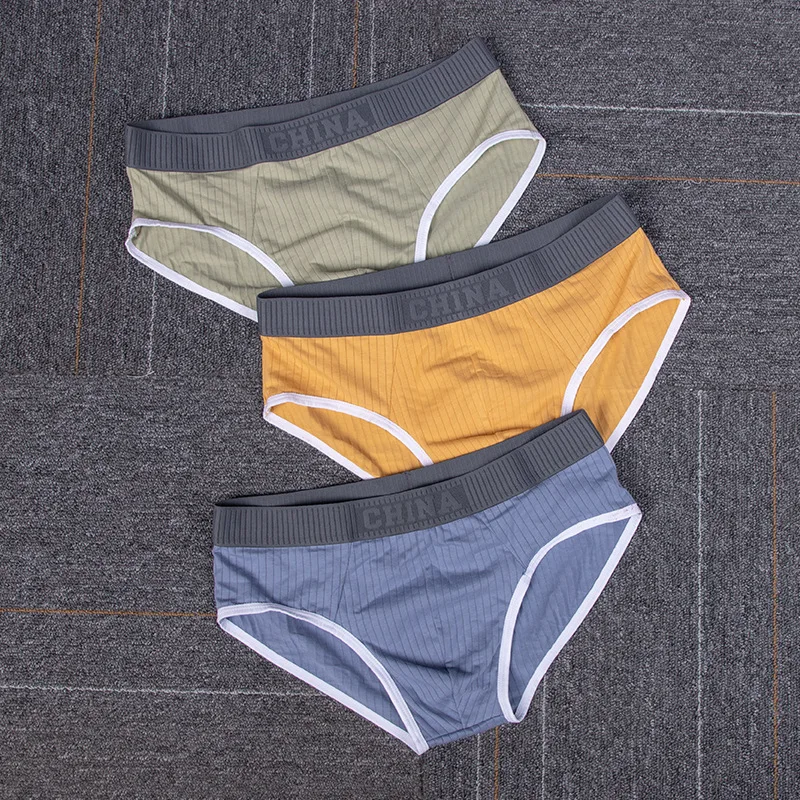 Men'S Briefs, Mid Waist, Breathable