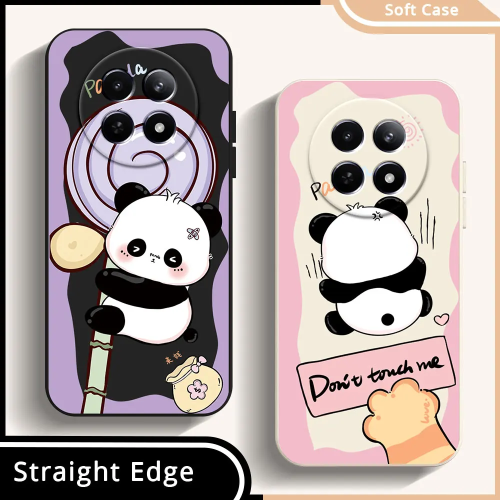 Задняя панель из мягкого силикона Противоударная задняя с рисунком для Realme 12 12x 10