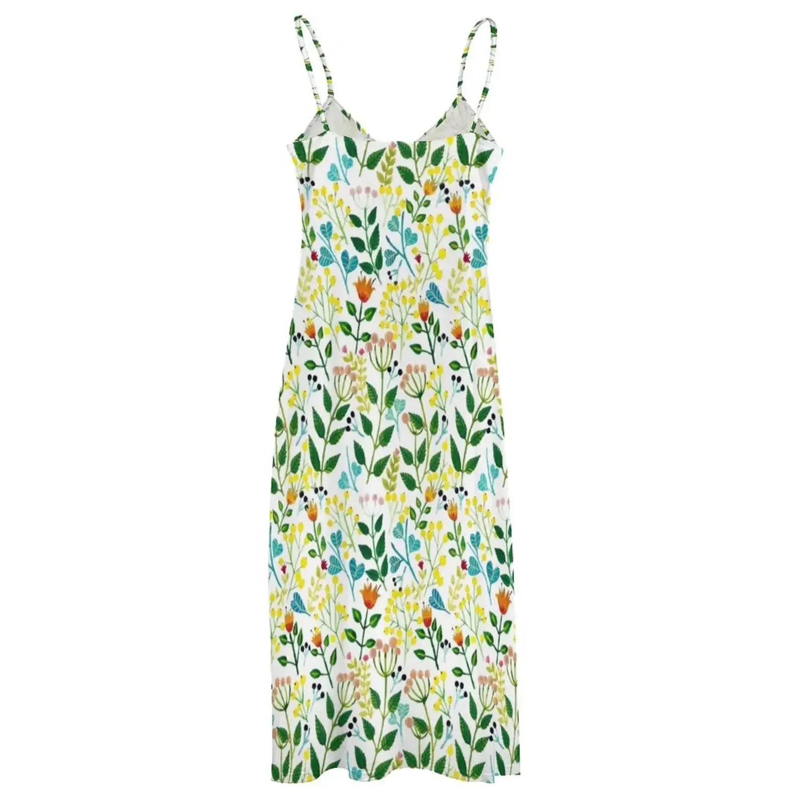 Все что вам нужно это платье без рукавов женское летнее милое