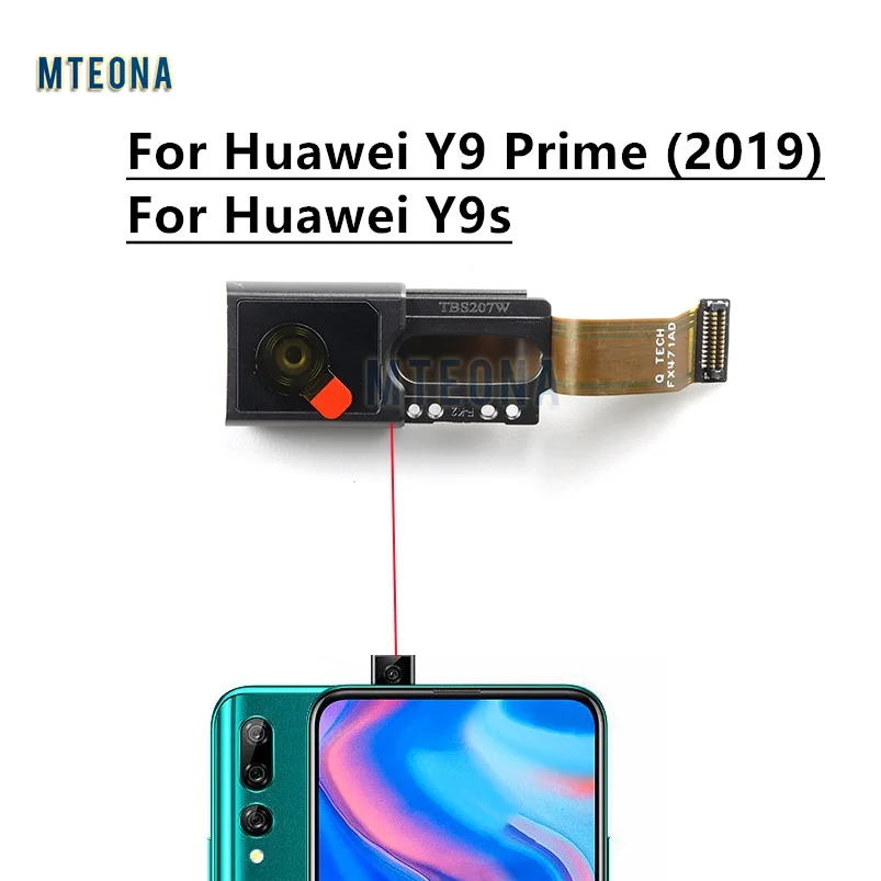 

Original For Huawei Y9 Prime 2019 Y9s Front Camera Frontal Main Facing Small Camera Module Flex Replacement Repair Spare Parts