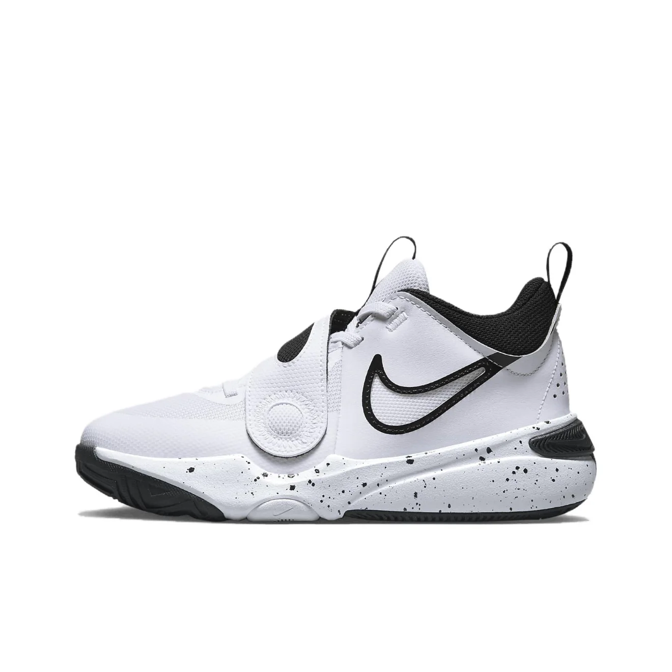 NIKE Team Hustle D11 GS Tide Классические прочные спортивные противоскользящие