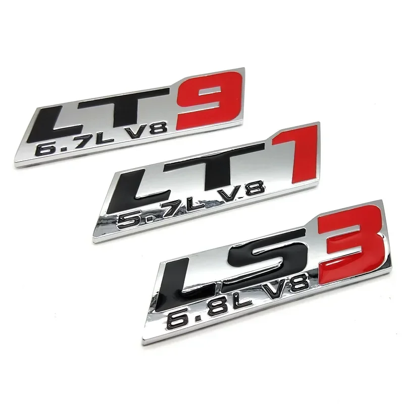 Эмблема для кузова автомобиля наклейка с логотипом LT1 LT9 LS1 LS2 LS3 LS6 LSX Dodge Land Rover Chevrolet
