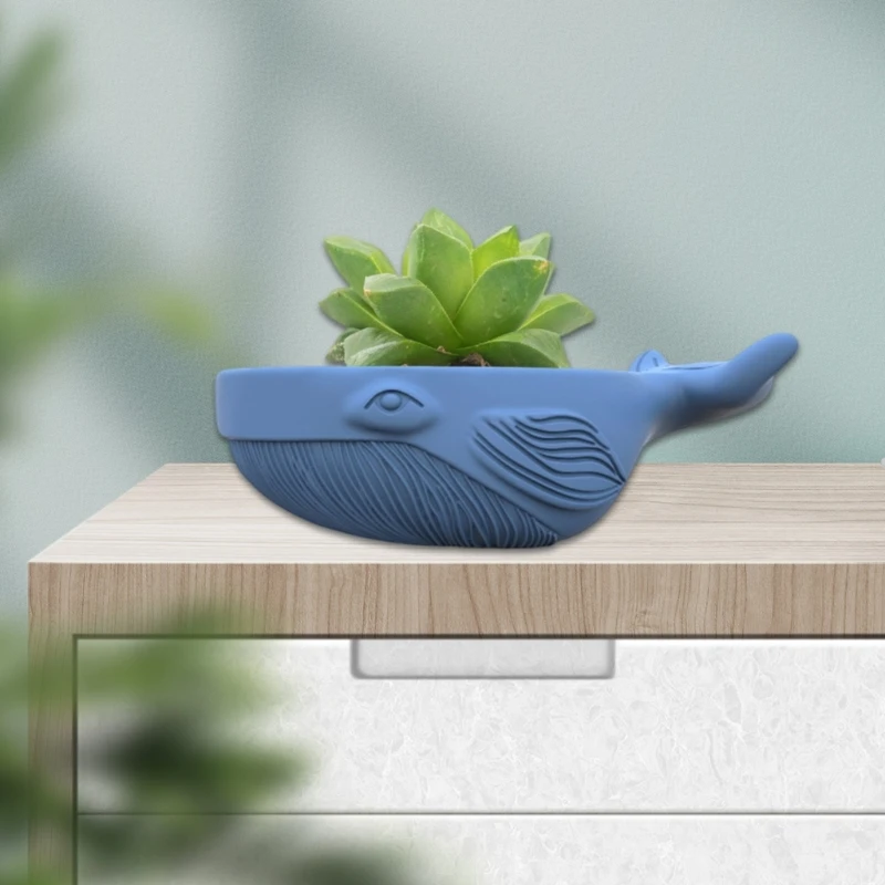 Силиконовые формы для подсвечников в форме кита эпоксидной смолы подсвечника