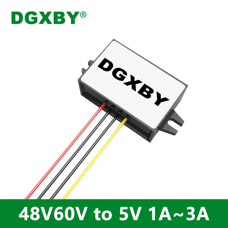 

48V60V to 5V 1A 2A 3A DC power regulator converter 30-80V to 5V monitoring power step-down module CE certification