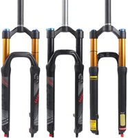 double shoulder zoom fork mtb front fork air suspension wholesale full carbon fiber steel good quality bicycle front fork