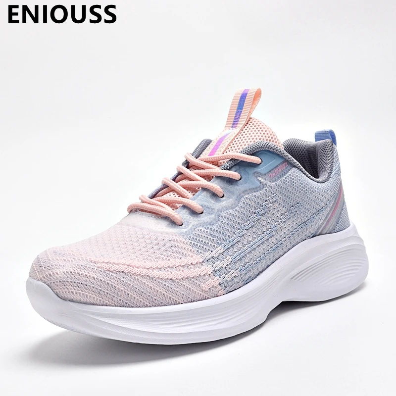 Женские Дышащие туфли на плоской подошве со шнуровкой Размеры 35-42 - купить по