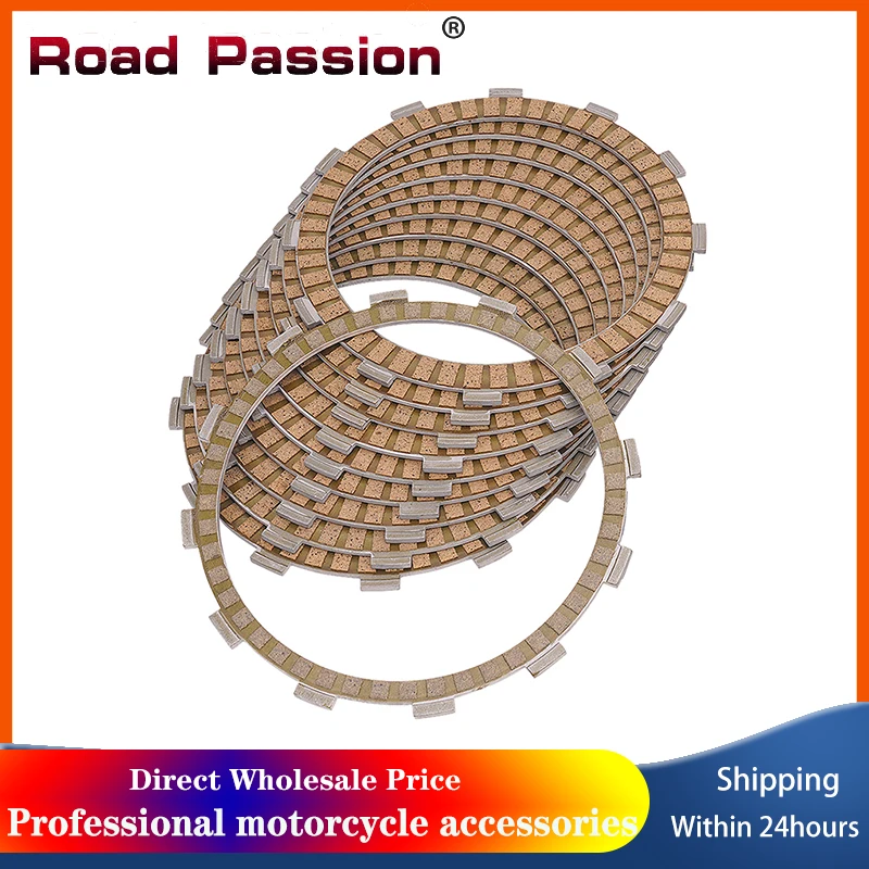 

Road Passion Motorcycle Clutch Friction Plates & Steel Plates Kit For SUZUKI GSX1300 GSX1300R Hayabusa GSX1300BK B-King ABS