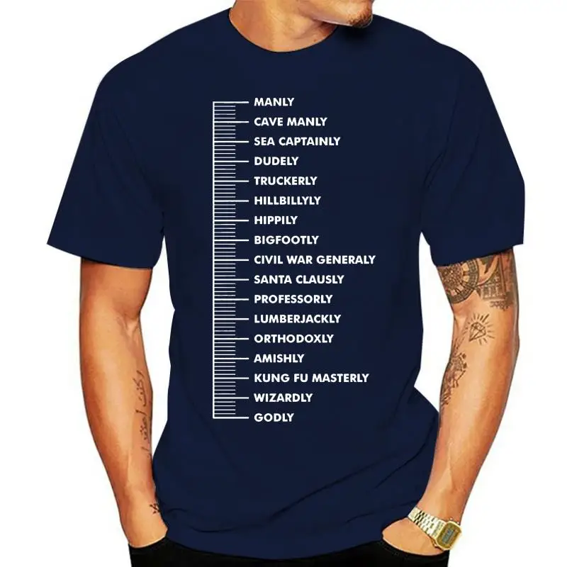 

Custom Shirt Design Short Random Beard Scale Hipst Birthday T Dad Him Son Novelty Crew Neck Fashion 2022 Tees For Men