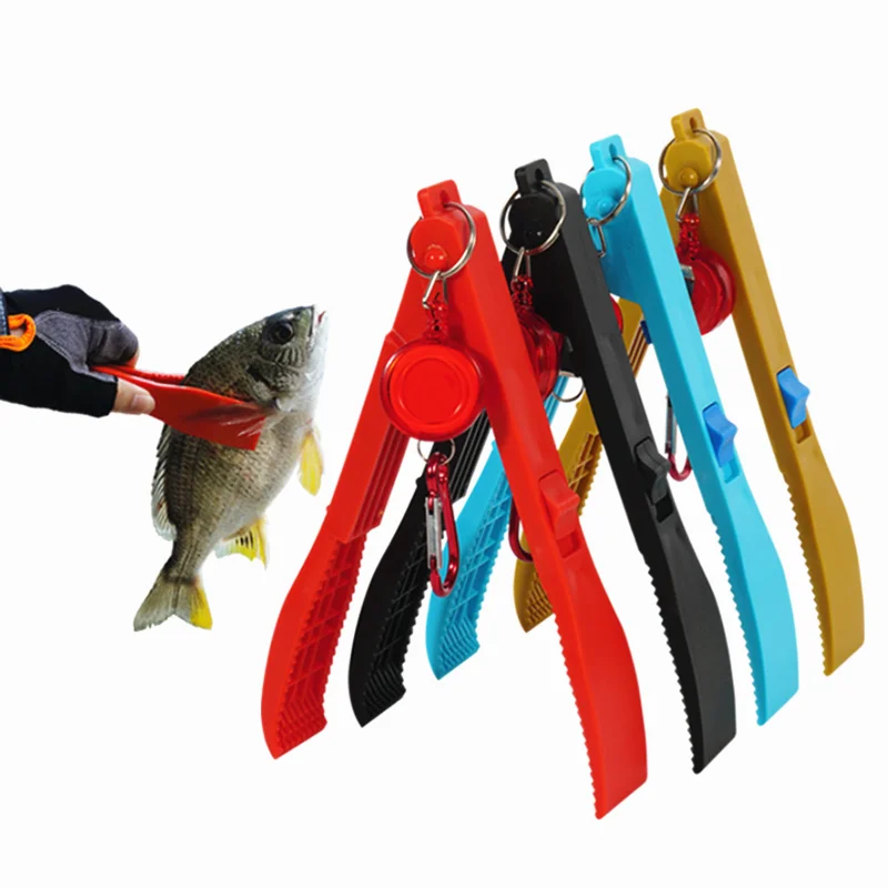 

Fishing Pliers Catcher Plastic Fish Catcher Fishing Tool with Non-slip Handle Pliers Grabber Pliers Catch Fishing Accessories