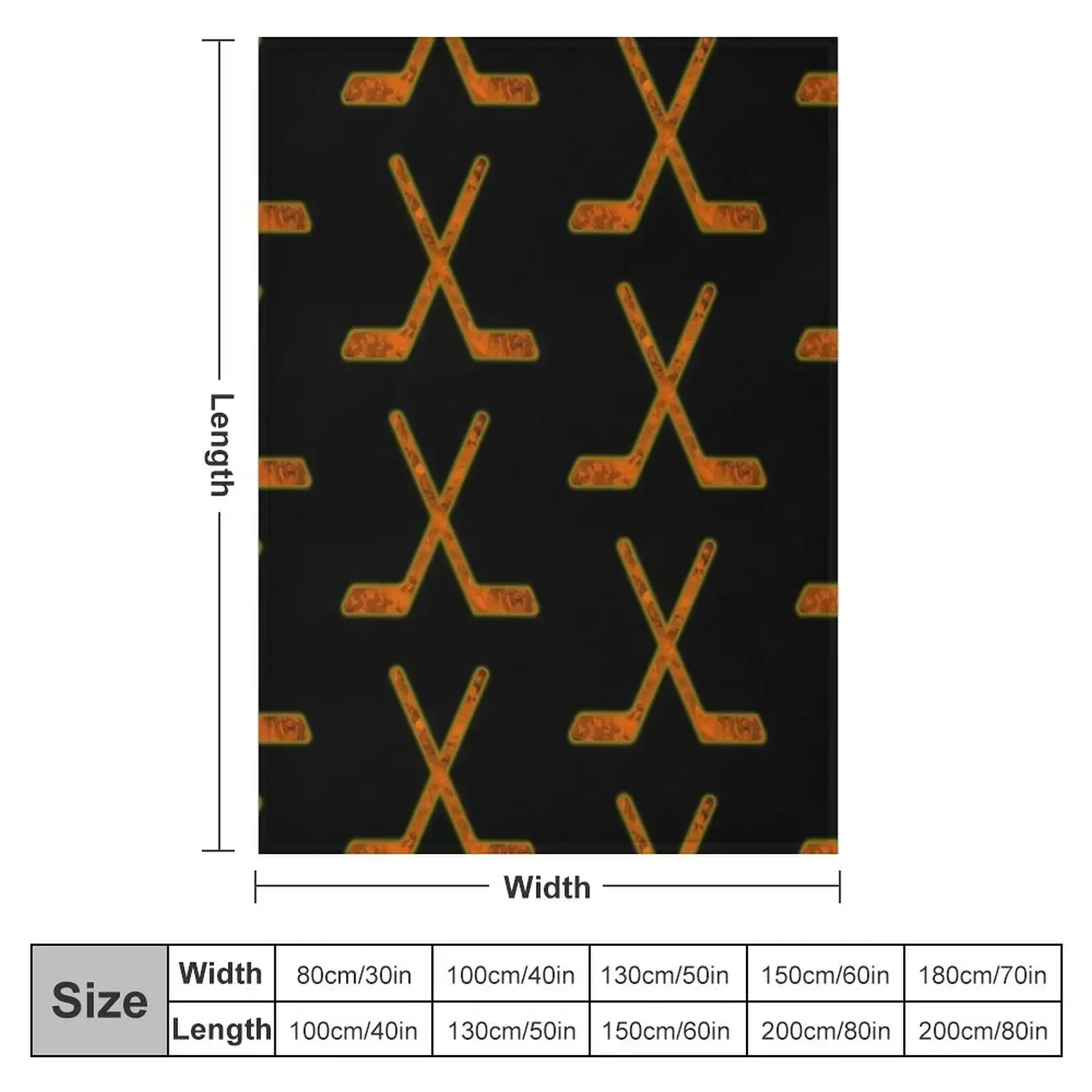 Одеяло Orage &amp Black Hockey Sticks мягкая кровать модный диван-кровать для дивана тонкие