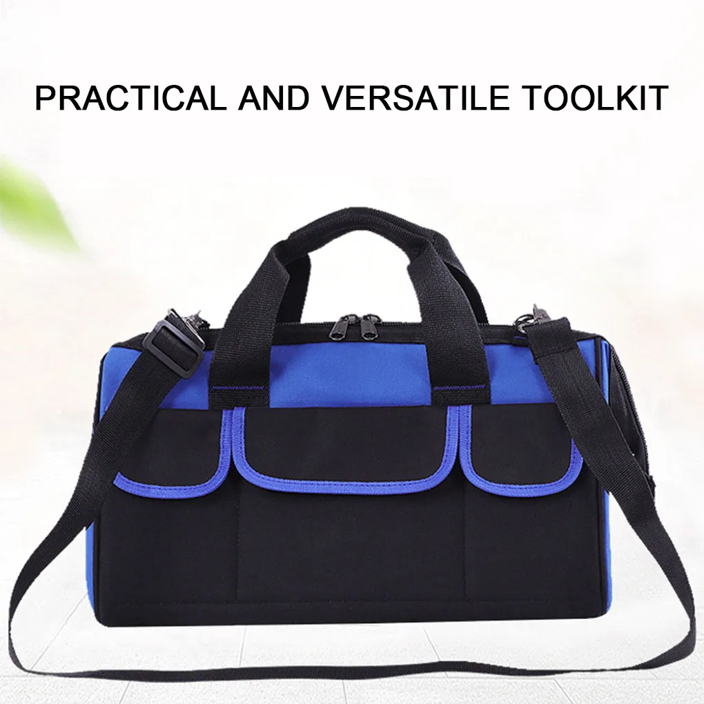 

Gadget Pack Canvas Pliers Wrench Electrician Purse Large Capacity Storage Case Multipurpose Organizing Supplies Tool Bag