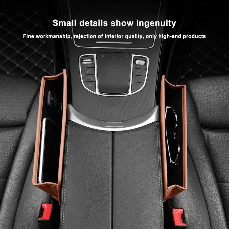

Car Seat Storage Box Multifunctional Large Capacity Car Console Seat Filler Organizer Car Stowing Tidying Automobile Accessories