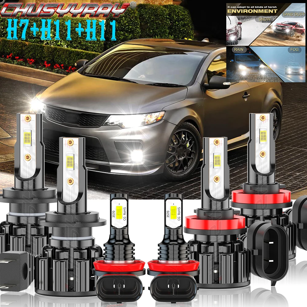 Фары головного света CHUSYYRAY совместимые с Kia Cadenza 2014 2015 2016 6X