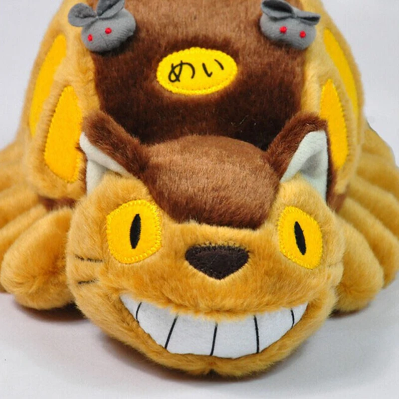 

Hayao Miyazaki Animation Bus Totoro Dolls Stuffed Toys Sofa Pillow Totoro Tram Plush Toys Cute Baby Children Toys For Xmas Gifts