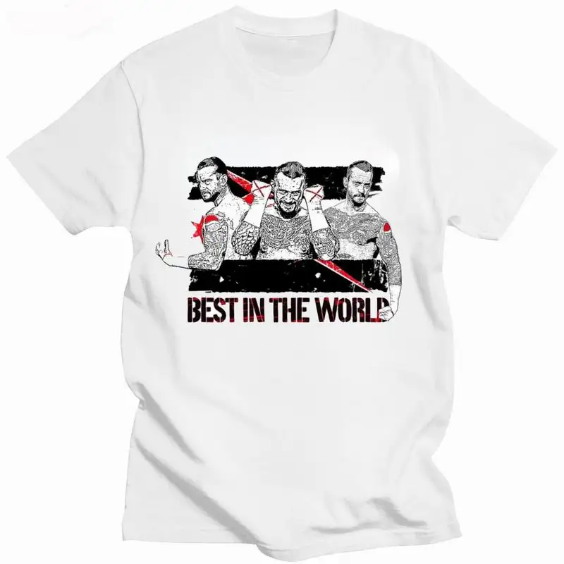 Мужская футболка Cm в стиле панк, забавная американская профессиональная футболка с изображением лучшего в мире Tshrit Vintage