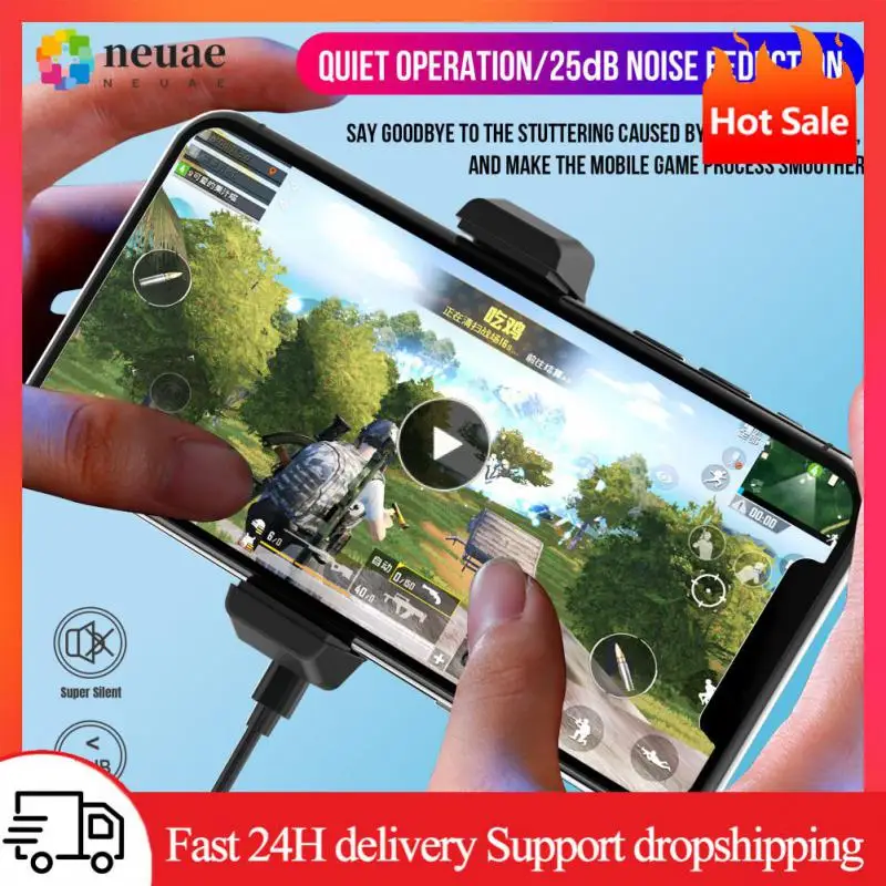 

Three Speed Adjustable Cooling Fans Rgb Universal Gaming Radiator Temperature Display Silent Cooler Mobile Phone Cooler For Pubg