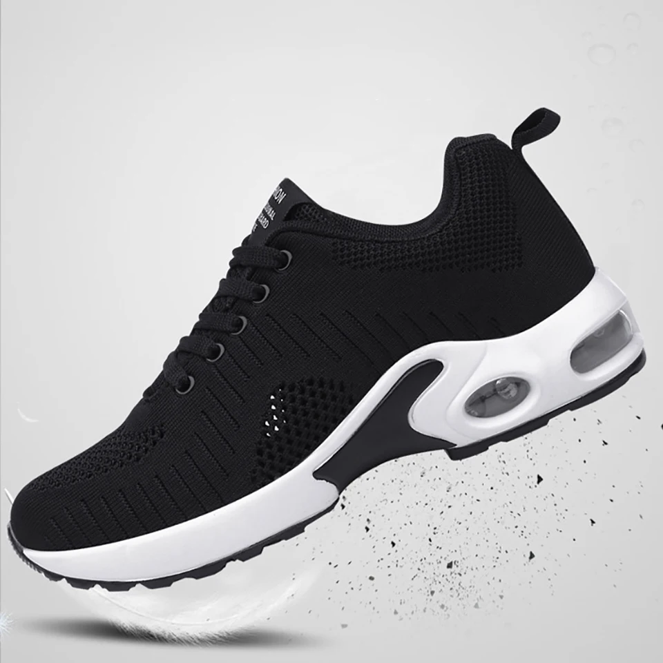 Loekeah Women Running Shoes Light Weight Breathable Mesh Outdoor Sports Footwear Fashion Casual Walking Jogging Sneakers Tennis