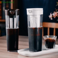 large capacity airtight cold brew coffee maker iced coffee maker cold tea bottle iced espresso sealed coffee filter bottle