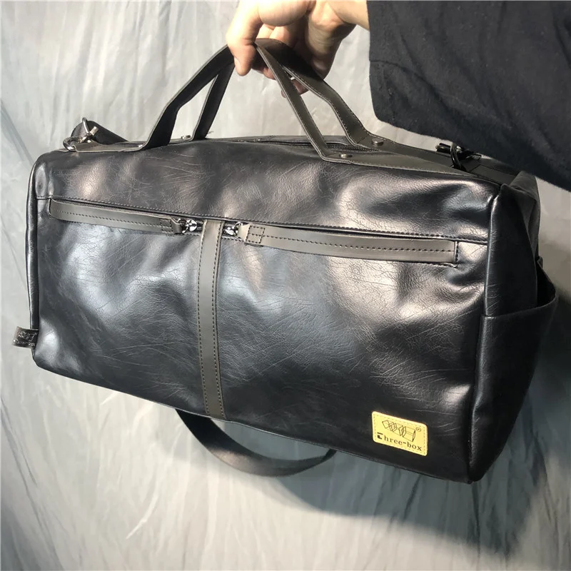 

youth men bucket handbag leisure outdoor travel men shoulder bag messenger bag