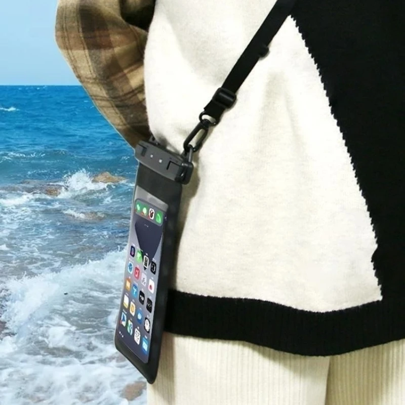 Waterproof Dry Bag for 7 inch phone Swimming Pack Beach Water Floating Sack Sport Canoe Kayaking Rafting Boating River Trekking