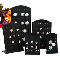 accessories fashion necklaces holder plastic display metal stand organizer earrings ear studs jewelry show rack