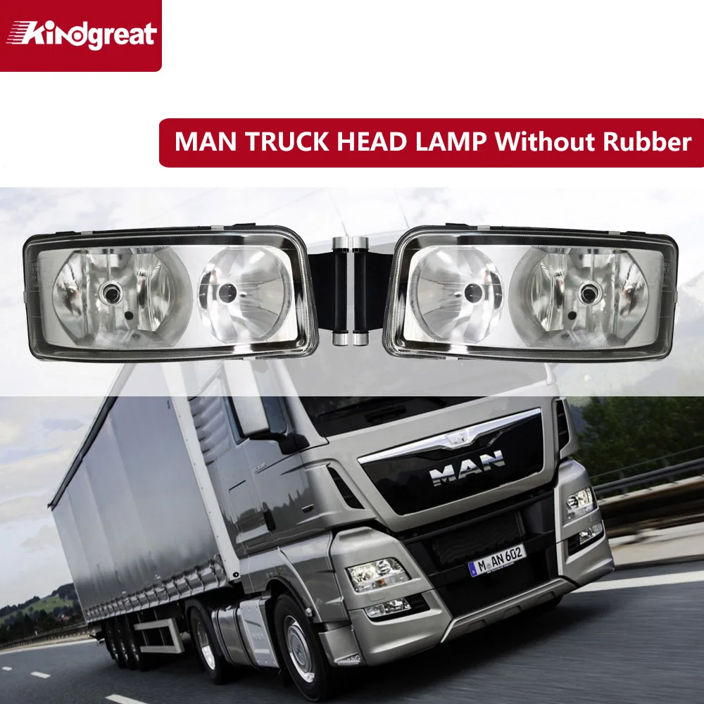

1pcs head Lamp E APPROVE 81251016460 81251016461 for Truck MAN TGX/TGS/TGL Series