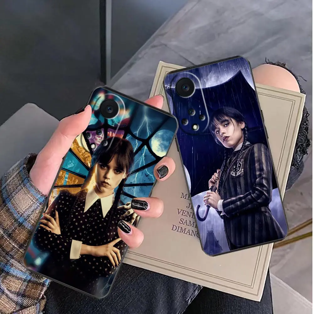 

Case For Huawei NOVA Y90 Y70 Y61 10 9 9SE Plus 8 8I 7 7I 5 5I 4 3 3I 2 2I 2S Lite Plus Pro Case Capa The Addams Family Wednesday