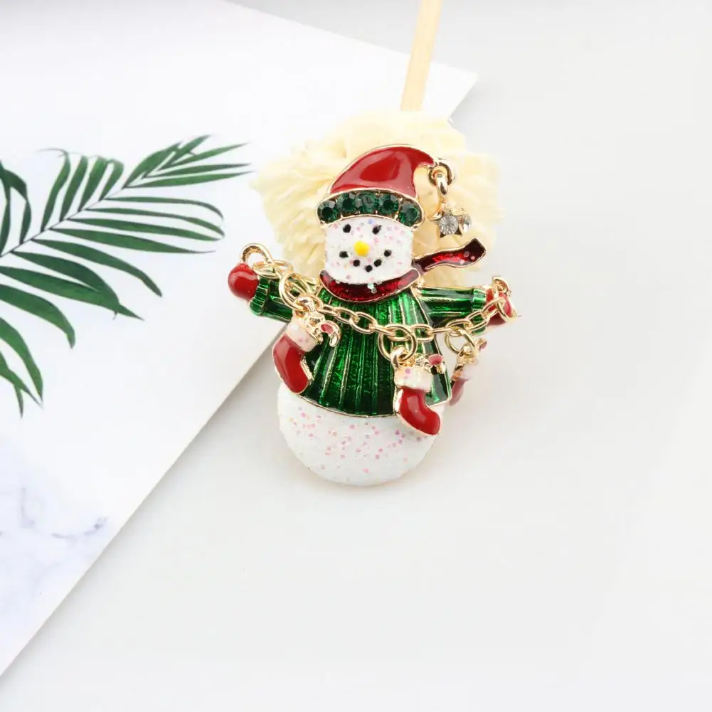 

Аксессуар, Привлекательный Декоративный Рождественский нагрудник в виде снеговика, носков, легкий нагрудник, универсальные аксессуары для...