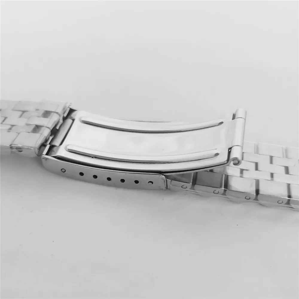 20MM Watch Band Stainless Steel Strap for Vintage Watch Case Watchband Bracelet Wristband Modified Parts
