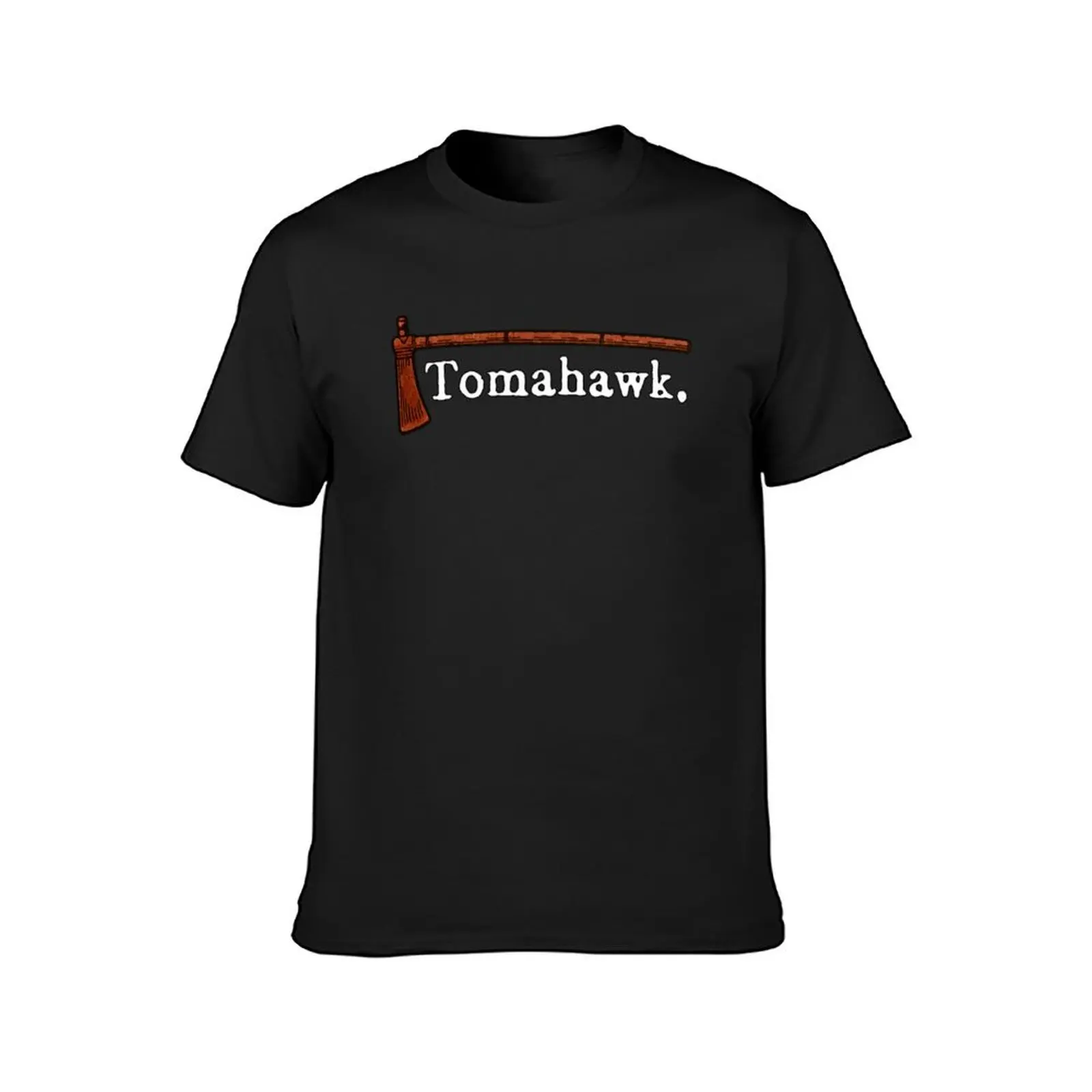 Футболка с логотипом Tomahawk красивая одежда простые мужские футболки
