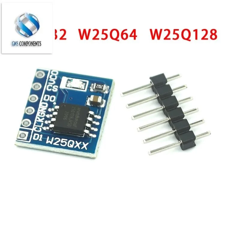W25Q32 W25Q64 W25Q128 модуль флэш-памяти большой емкости SPI интерфейс BV FV STM32 код