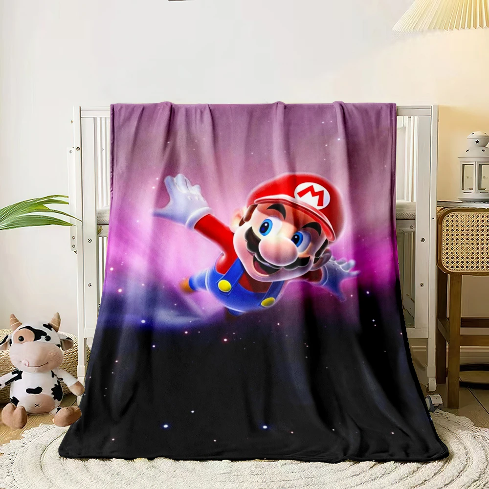 

MINISO Супер Марио одеяло из флиса