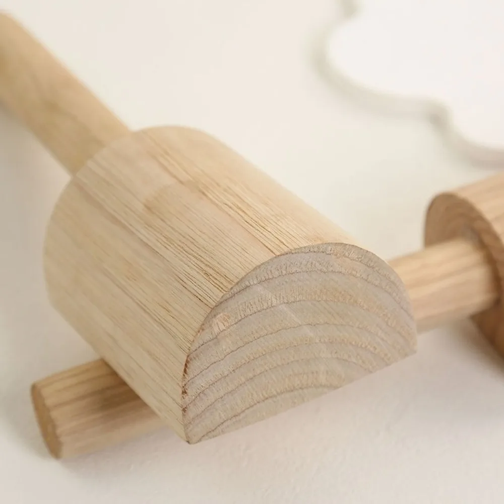 Деревянный грязевой молоток портативный с ручкой керамическая грязевая