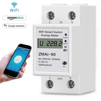 smart wifi power meter single phase digital watt metersmart wifi prepaid energy meter